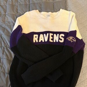 Ravens Colorblock Sweater